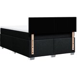  Krevet s oprugama i madracem crni 140x200 cm od tkanine | shoptok.hr