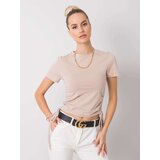 BASIC Feel Good T-shirt-RV-TS-5949.05-beige | Shoptok.si