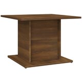 Maison Chic Klubska mizica - kavna mizica - Nizka mizica rjavi hrast 55,5x55,5x40 cm iverna plošča, (21753510) Cene