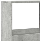  Regal za knjige boja betona 100x33x175 cm konstruirano drvo | shoptok.hr