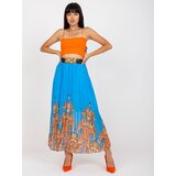 Italy Moda Skirt-DHJ-SD-10620B.43-Blue | Shoptok.si