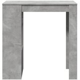  Barski stol s stalcima boja betona 102 x 50 x 103,5 cm drveni | shoptok.hr