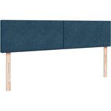  Otomanski krevet s madracem&LED tamnoplavi 180x200cm baršunasti | Eponuda.ba