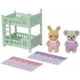SYLVANIAN FAMILIES ES - Nadstropna postelja Sončni zajček, (21336851) | Shoptok.si