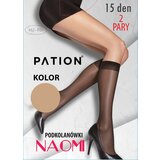 Raj-Pol Woman's Knee Socks Pation Naomi 15 DEN Daino Cene