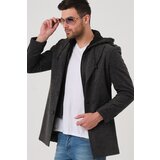Dewberry PLT8406 MEN'S COAT-PATTERNED BLACK ANTHRACITE Cijene