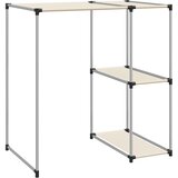  Stalak za pohranu iznad perilice krem 87x55x90,5 cm željezni | shoptok.hr