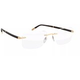  Muške Dioptrijske naočale Silhouette Hinge C-2 5424 55/19 Gold | shoptok.hr