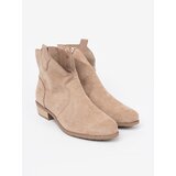 SEASTAR Beige suede cowboy boots | ePonuda.com