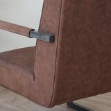 MID.YOU Fotelj Tyler, Rjava | Shoptok.si