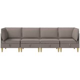  Modularni set sofe sa skladištem 4 pcs Sivosmeđa Tkanina | Eponuda.com