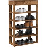  Stalak za cipele boja staro drvo 60x30x98 cm konstruirano drvo | shoptok.hr