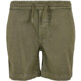 Urban Classics Boys Strech Twill Joggshorts Olive | ePonuda.com