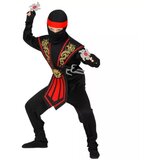 Widmann kostum rdeči ninja z dodatki - velikost 128 | Shoptok.si