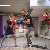  Otroška boksarska vreča 85-130 cm, nastavljiva po višini, stoječa boksarska vreča | Shoptok.si