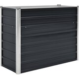 Povišena vrtna gredica antracit 100x40x77 cm pocinčani čelik | Eponuda.ba