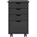  Gležnji kabinet s kolesom Siva 34 x 39 x 56 cm Masivna borovina, (5000232483) | Shoptok.si