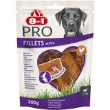 3 + 1 gratis! 4 x 8in1 grickalice za pse - Fillets Pro Active (4 x 80 g) Cijene