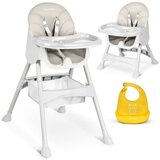 Janshop Stol za hranjenje z milo milo sivo, (21229417) | Shoptok.si