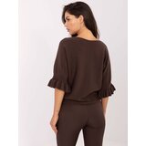 Italy Moda Sweater-IT-SW-99244.65-dark brown Cene