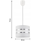  Luster na sajli CORAL S 1xE27/60W/230V bela | Eponuda.com
