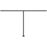  Ročno zložljiva tenda z LED lučkami 400x350 cm rumena in bela, (20728667) | Shoptok.si