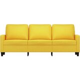 vidaXL Trosjed od tkanine svjetložuti 180 cm | shoptok.hr