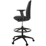 MID.YOU Pisarniški Stol Nestora Work, Črna | Shoptok.si