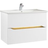 Pelipal bela nizka stenska omarica brez umivalnika 72x51 cm set 857 | Shoptok.si