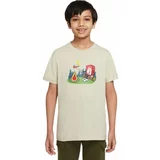 Nike NSW TEE BOXY 2 Majica za dječake, bež, veličina