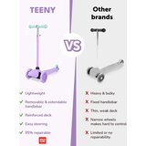 BOLDCUBE Trotinet za decu Teeny 3 točka do 20 kg ljubičasta | Eponuda.com