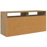  Nizek šalter s predalom Umetni hrast 102 x 32 x 48,5 cm, (5000238889) | Shoptok.si