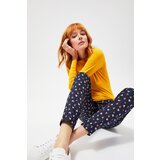 Marisse Printed Trousers Z-Sp-3010 Navy | Shoptok.si