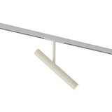 QAZQA Sodobni reflektor bež z belo za enofazni sistem tirnic - Slimline Avery | Shoptok.si