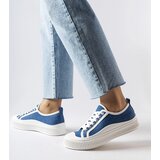 Gemre Blue platform sneakers Alfianello | Shoptok.si