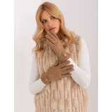 Wool Fashion Italia Gloves-AT-RK-239501.10-camel | Shoptok.si