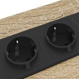  Noćni ormar s ladicama 2 pcs Sonoma hrast 30 x 48 x 61 cm | shoptok.hr