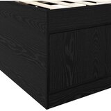  Okvir kreveta s pohranom s ladicama Crni hrast 80 x 200 cm | Eponuda.com