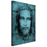  Slika - Shroud of Turin in Turqoise (1 Part) Vertical 20x30 Standard | shoptok.hr