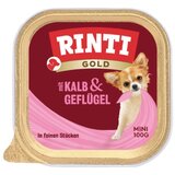 Rinti Pašteta za pse Gold Mini, Teletina i živina, 100g Cene