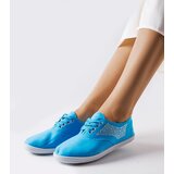 Gemre Blue Godfrey sneakers with rhinestones | shoptok.hr