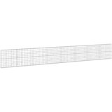  Gabion s žicom debljine 5 mm i mrežom 10x10 cm 800x20x100 cm | shoptok.hr