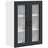  Zidni stakleni ormarić PORTO Crna 60 x 31 x 80 cm | Eponuda.com
