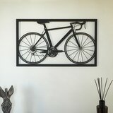 Atelier Del Sofa Zidna dekoracija Bicycle-APT217MS, 41x70 cm, 1.5 mm, Crna | ePonuda.com