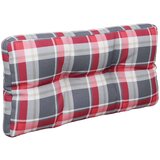  Blazine za palete 2 kosa rdeče karo blago, (20817596) | Shoptok.si