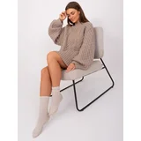 Wool Fashion Italia Sweater-AT-SW-2367-2.64P-dark beige