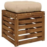  Jastučić za sjedalo od 1 dijela VIANEN 100% poliester Krem - Krem 40 x 40 x 12 cm 1 | shoptok.hr