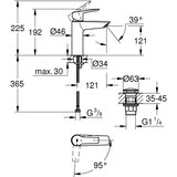Grohe 23746002 Start Cold Start armatura za umivalnik | Shoptok.si
