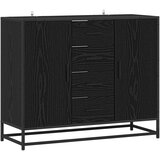  Kreveta Crni hrast 92 x 35 x 76 cm Konstruirano drvo | shoptok.hr