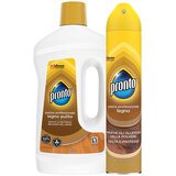 Pronto za čišćenje drvenih podova legno pulito 750ml + Sprej za namještaj 300ml | shoptok.hr